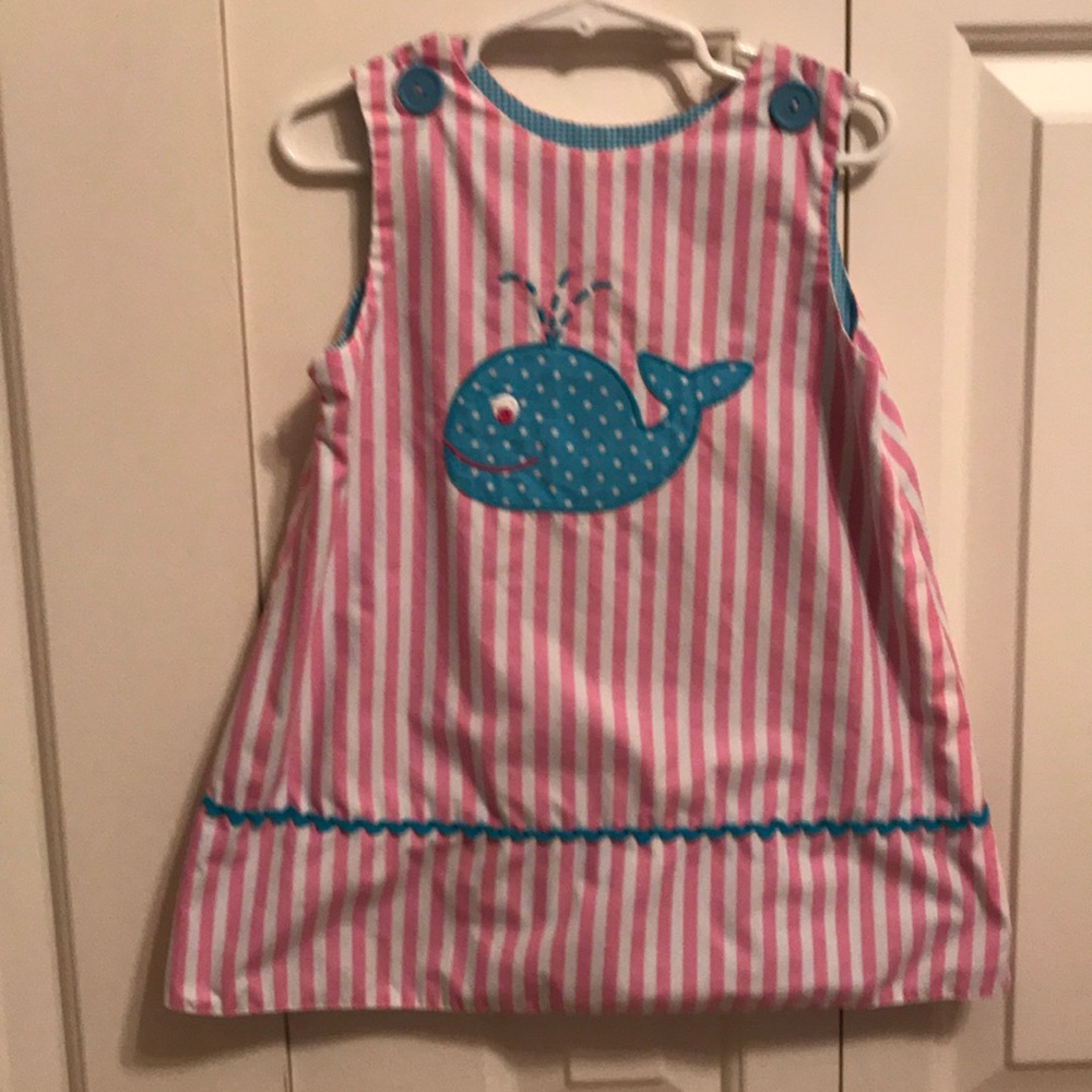 Little girls reversible jumper